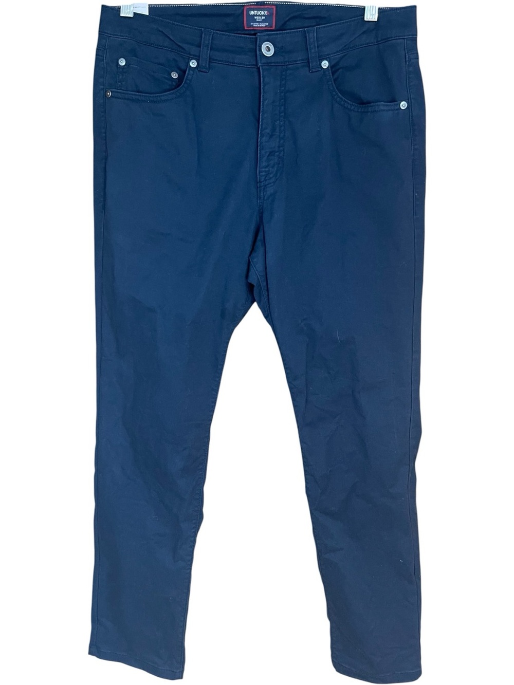 UNTUCKit 5-Pocket Chino Slim Fit Pants Navy Blue